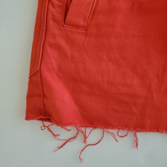 BDG Red Mini Skirt - Picture 5 of 11